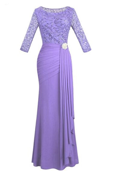 lavender mother of the bride dresses Lovely This womens formal evening gowns pantsuit set is also perfect as your wedding guest wear A-Line Midi Chiffon Purple Mother
