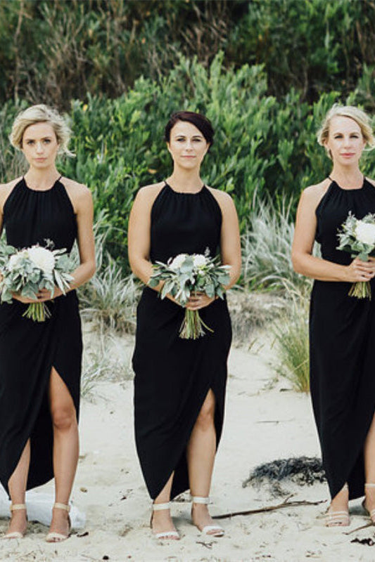 Special Black Chiffon Bridesmaid Dress Special Black Chiffon Bridesmaid Dress