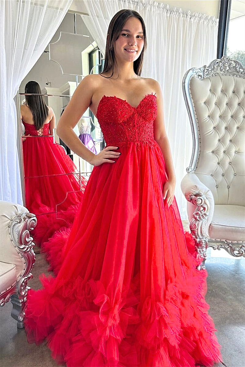 strapless open back dress GL 3358