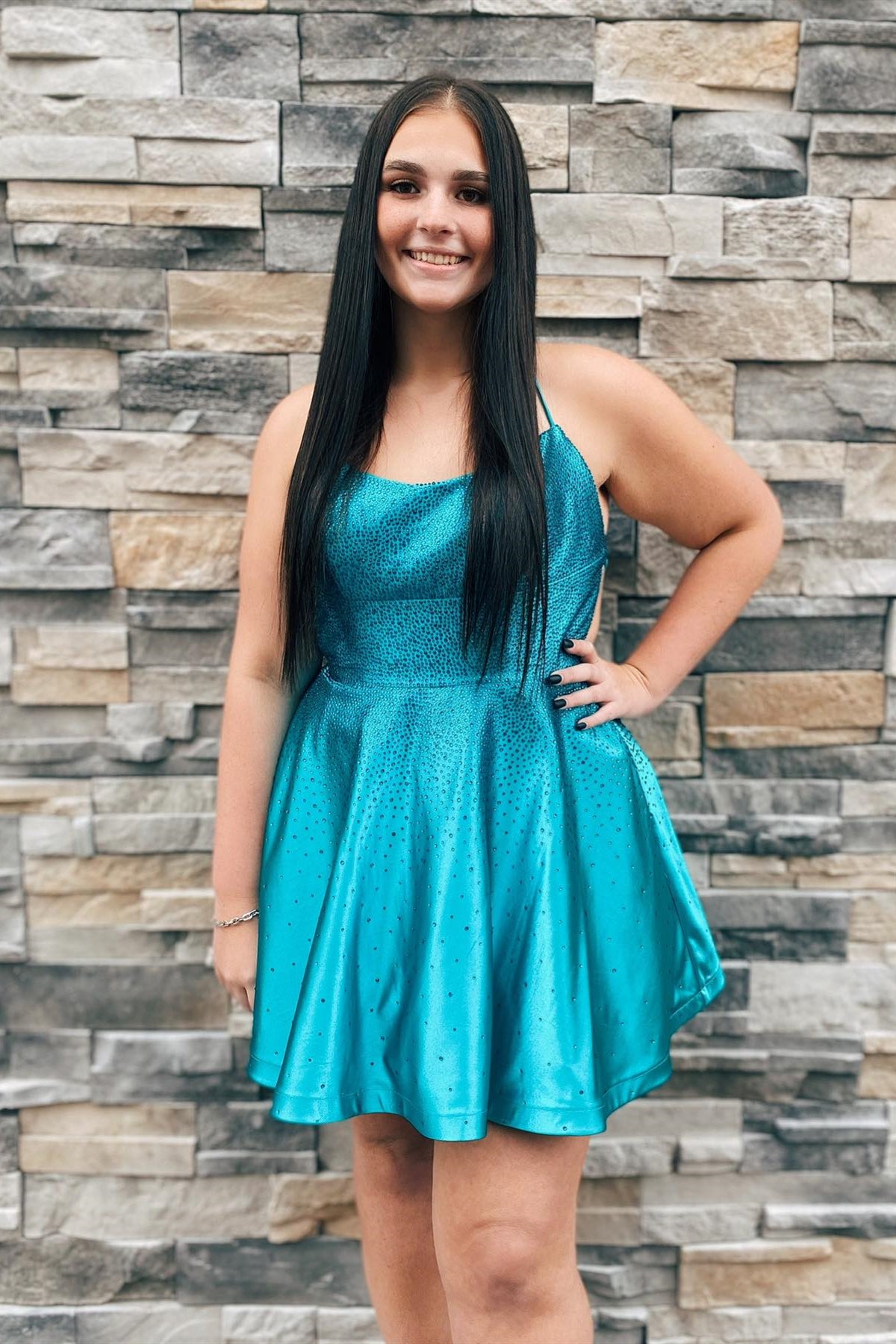 blue beaded hoco dress Vintage Sky Blue Beaded Homecoming Dress Sheath Party Dress Short Cock DSProm