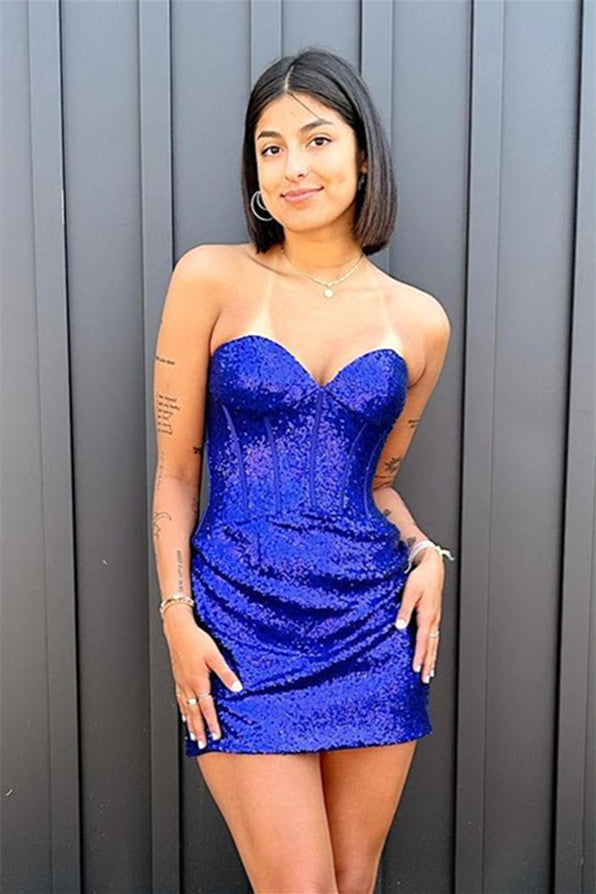Blue Homecoming Dresses Dreamdressy Blue Homecoming Dresses Dreamdressy