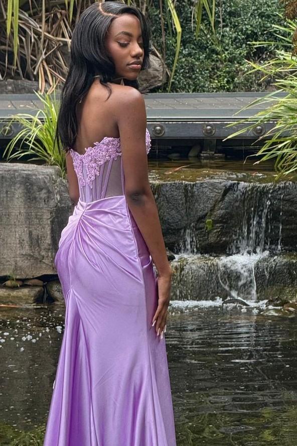 Strapless Red Sheet Appliques Fitted Long Prom Dress Dreamdressy Strapless Red Sheet Appliques Fitted Long Prom Dress Dreamdressy