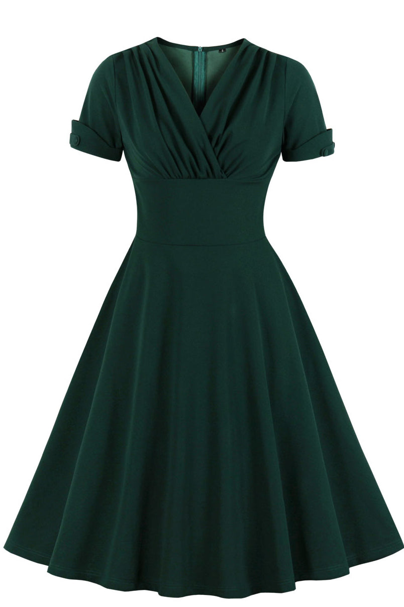 green emerald velvet dress Alex Evenings Beaded Lace Bodice Empire Waist Gown main image 0