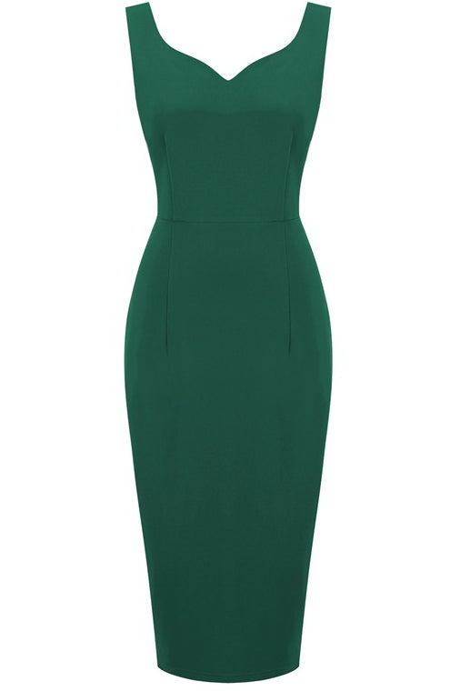 Green  Mermaid Vintage Dress