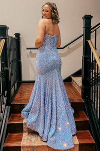 Hunter Green Sweetheart Mermaid Long Prom Dress