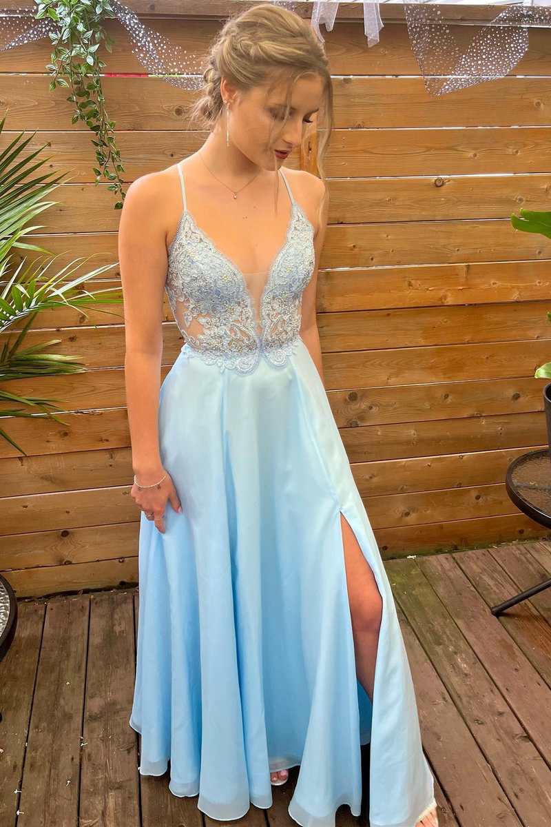 blue lace plunge dress Plunge Halterneck Frilled Hem Ruched Mini Dress In Blue Lace | EGO US