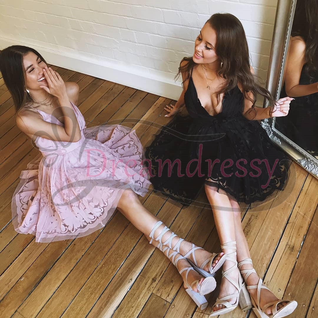 classic black prom dress A Line Black Strapless Satin Prom Dresses With Slit Black / 18 main image 0