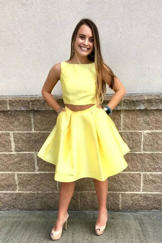 Two Piece Homecoming Dresses Dreamdressy Two Piece Homecoming Dresses Dreamdressy