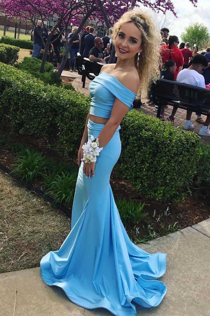 2 piece mermaid dress Two Piece Sexy Burgundy Mermaid Prom Dresses Formal Pageant Dress APD3251