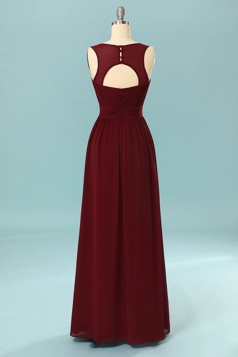 maroon maid of honor dresses Burgundy Bridesmaid and long sleeves Linh Burgundy Bridesmaid Dress Bridal