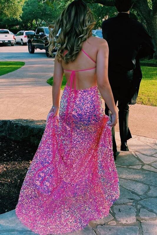 3t pink dress Sequin Embellished Dress main image 0