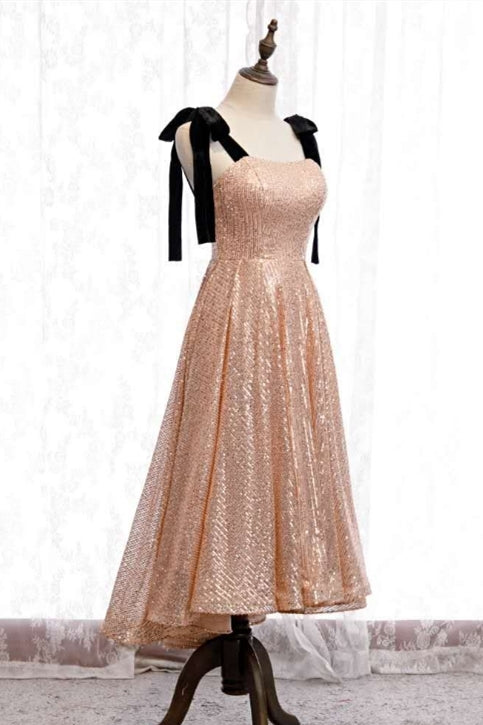 rose gold sequin dress short Cute Sequins Party – Dreamdressy Torrid Cocktail Dresses formal dresses with bows. COLOR:TAUPE GINGHAM Collection IX