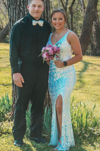 Stunning Mermaid Sequined Long Formal Dress
