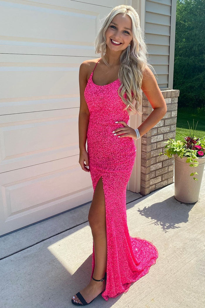 Hot Pink Prom Dresses Dreamdressy Hot Pink Prom Dresses Dreamdressy