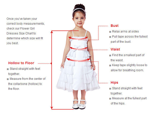 Indigo Lace Illusion A-Line Flower Girl Dress