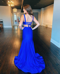 Simply Mermaid Red Long Formal Dress